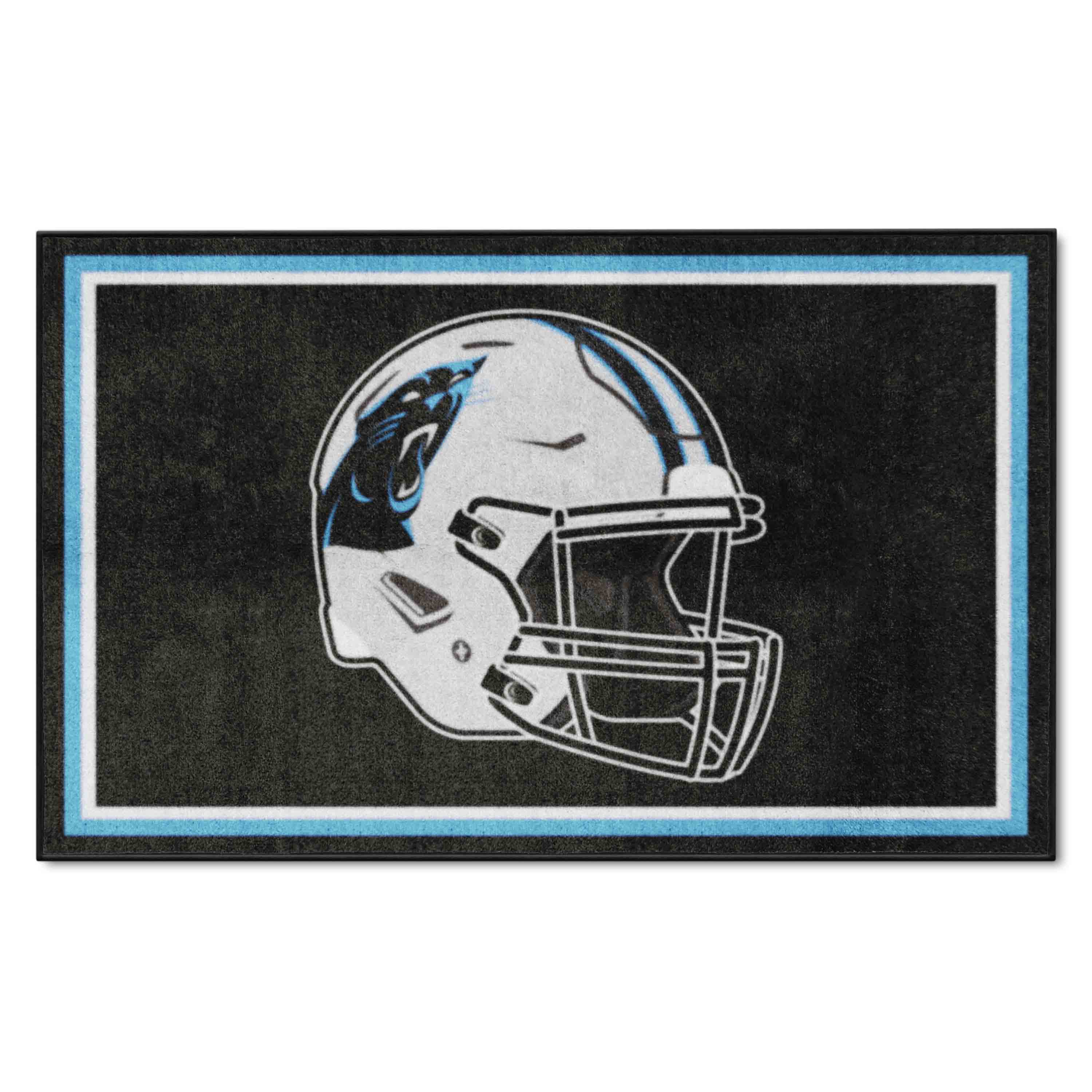 Carolina Panthers 4ft. x 6ft. Plush Area Rug