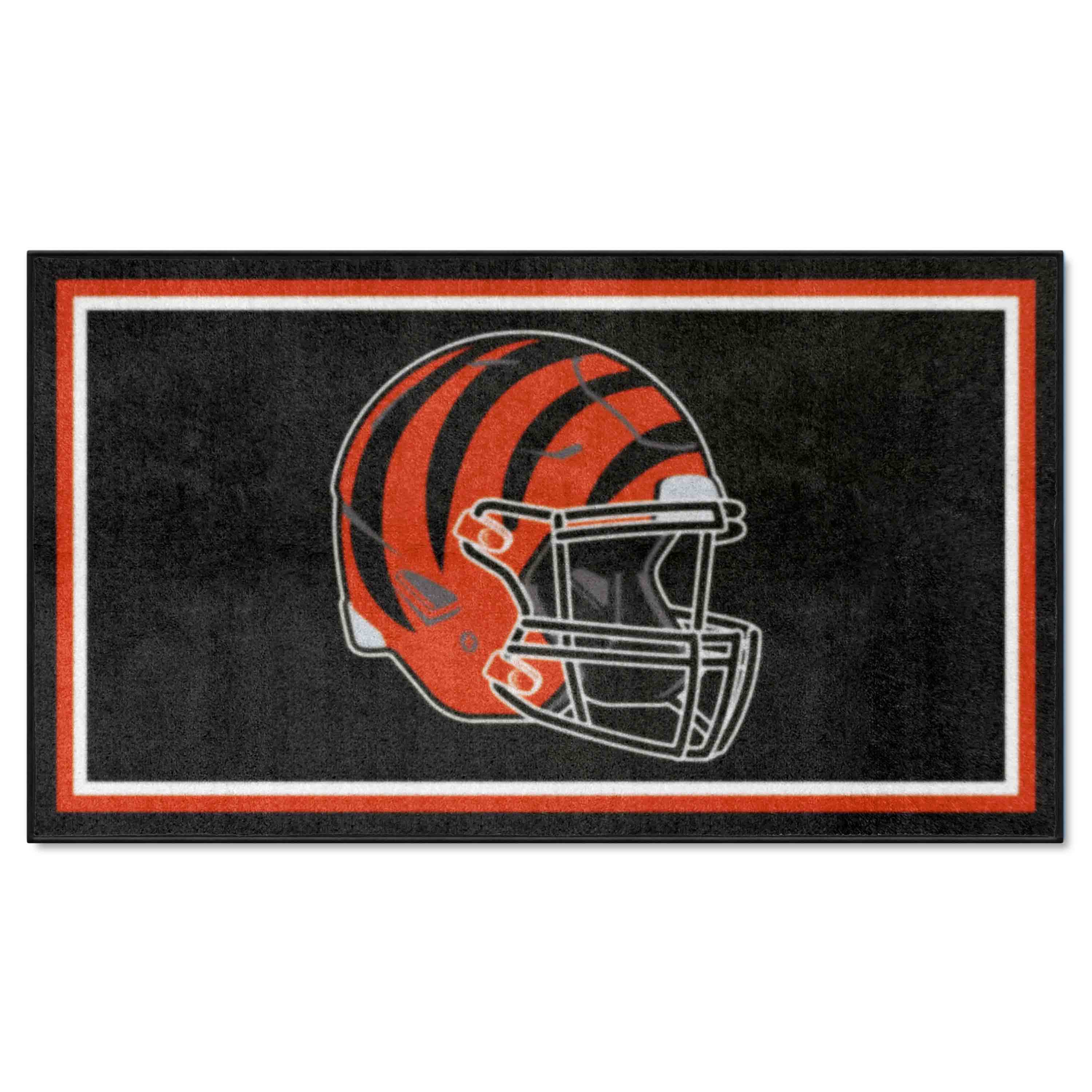 Cincinnati Bengals 3ft. x 5ft. Plush Area Rug