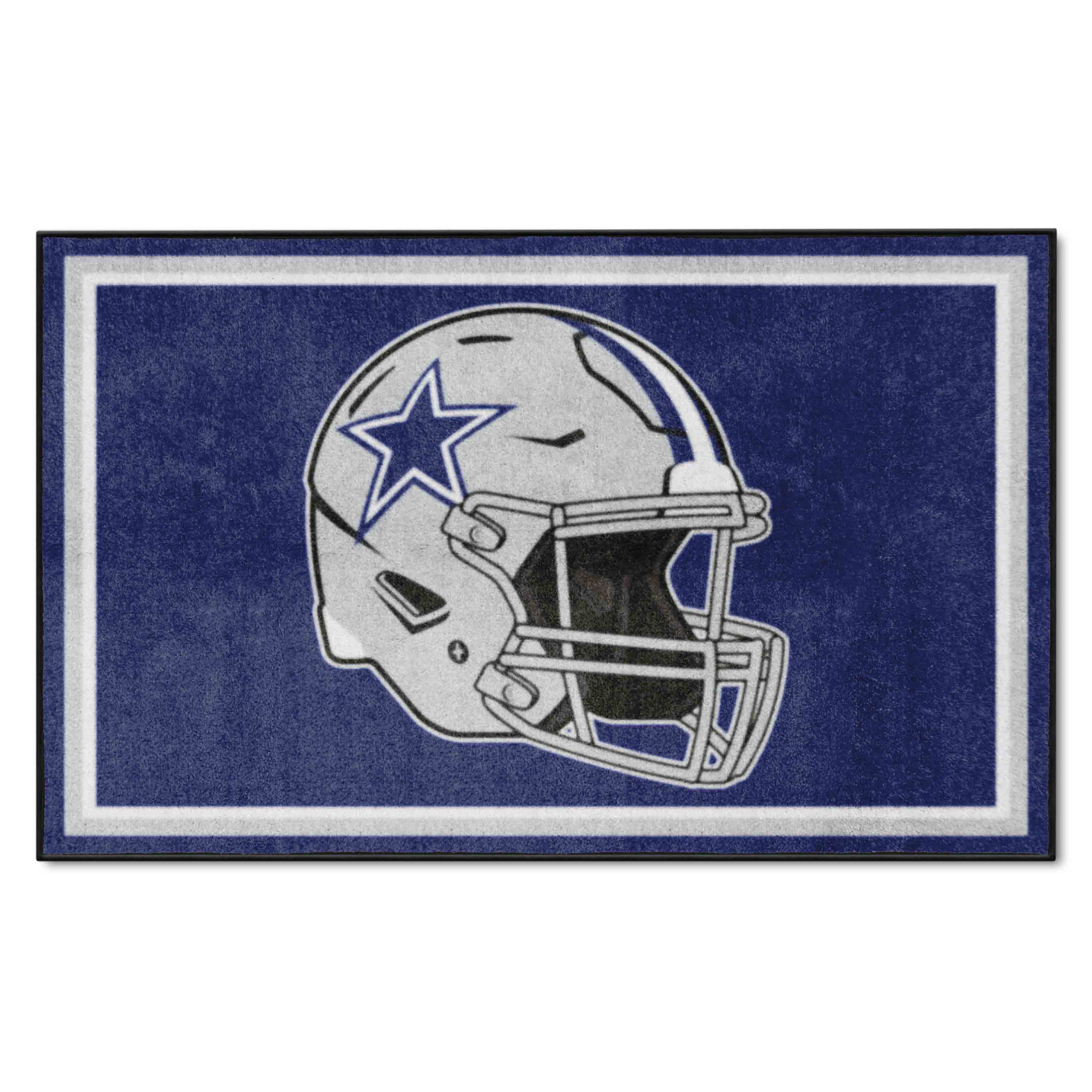 Dallas Cowboys 4ft. x 6ft. Plush Area Rug - Dallas Cowboys