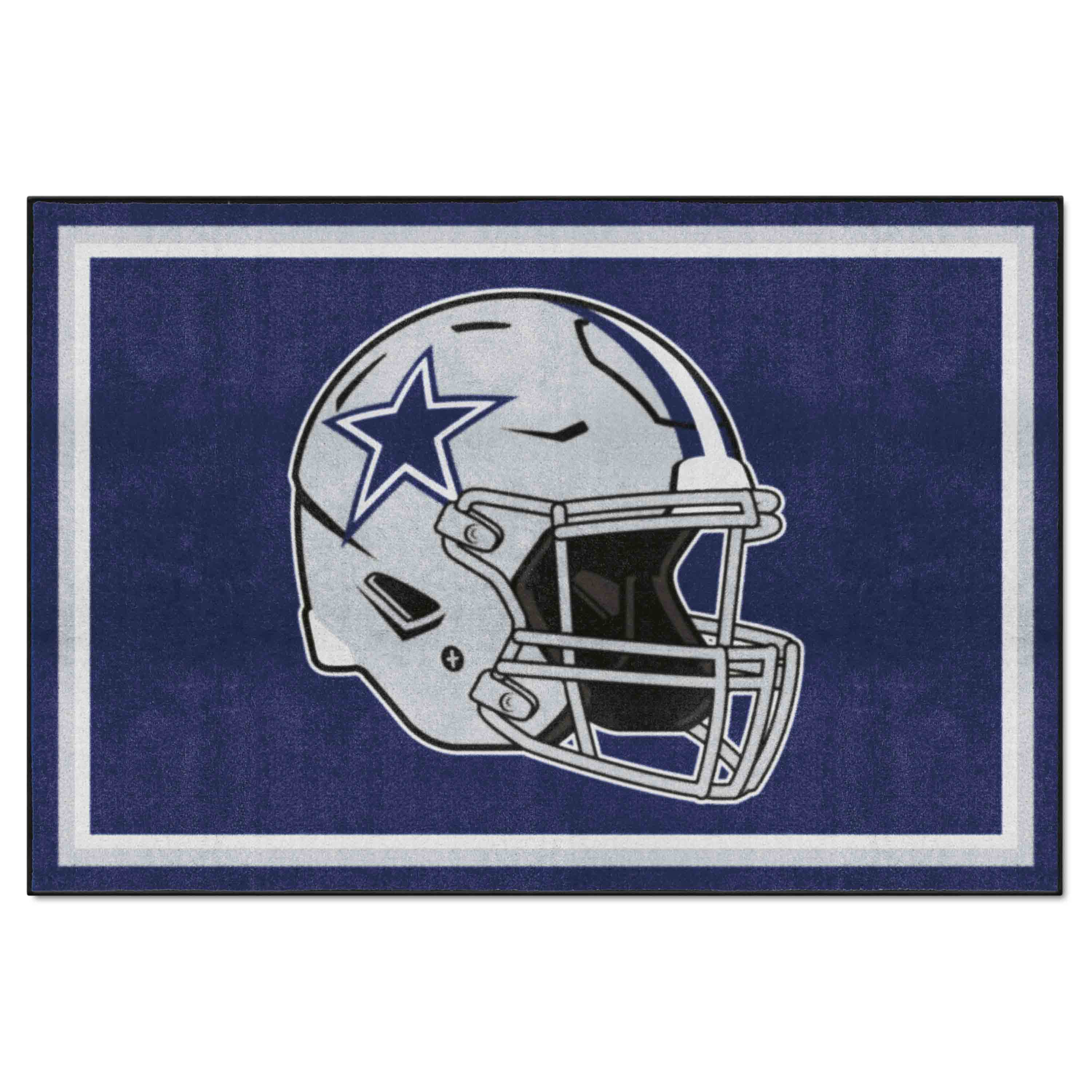 Dallas Cowboys 5ft. x 8 ft. Plush Area Rug - Dallas Cowboys