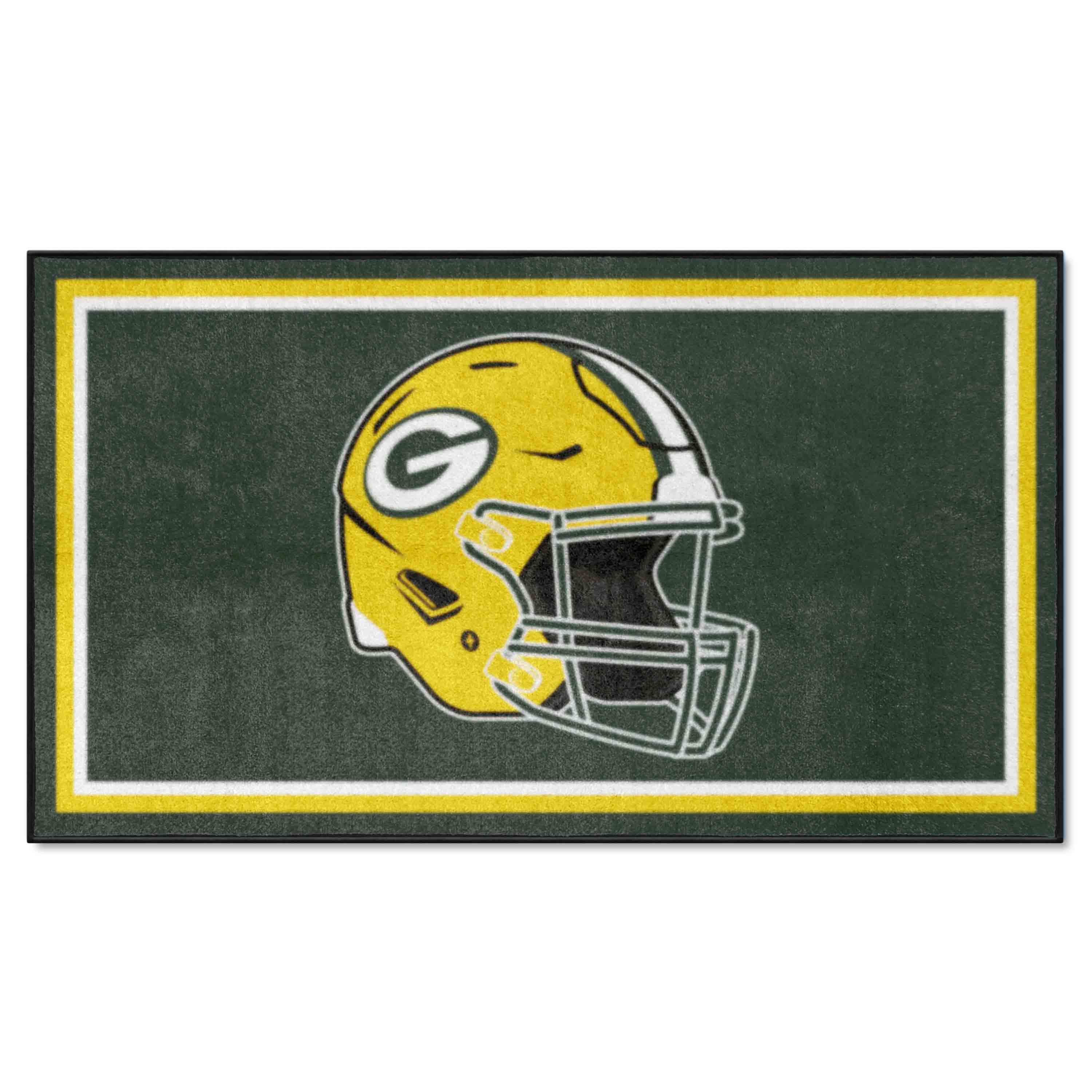 Green Bay Packers 3ft. x 5ft. Plush Area Rug - Green Bay Packers