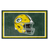 Green Bay Packers 4ft. x 6ft. Plush Area Rug - Green Bay Packers