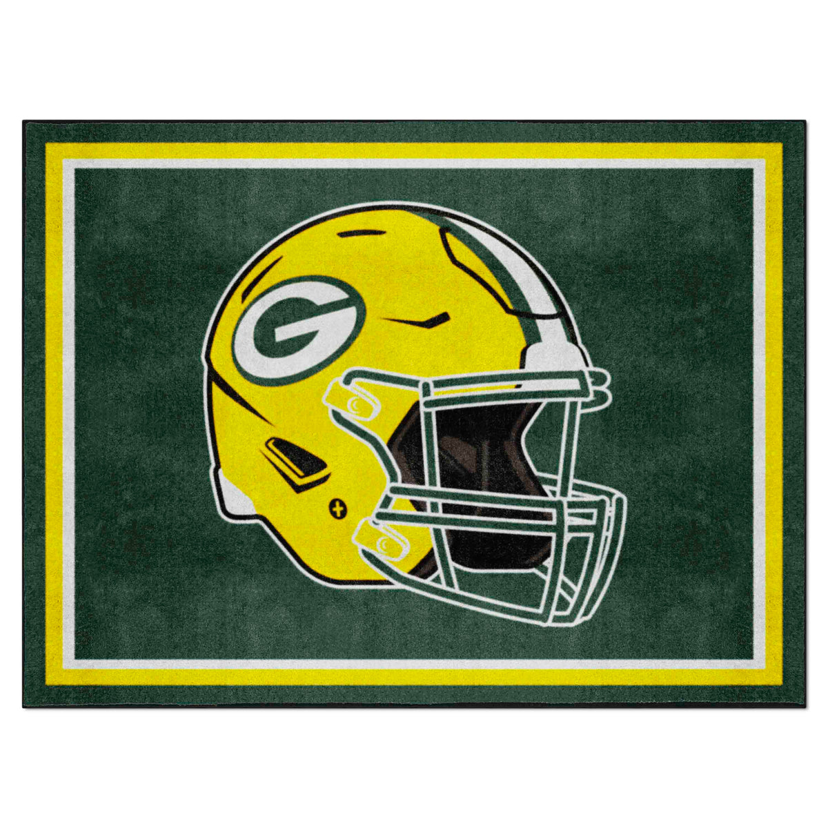 Green Bay Packers 8ft. x 10 ft. Plush Area Rug - Green Bay Packers