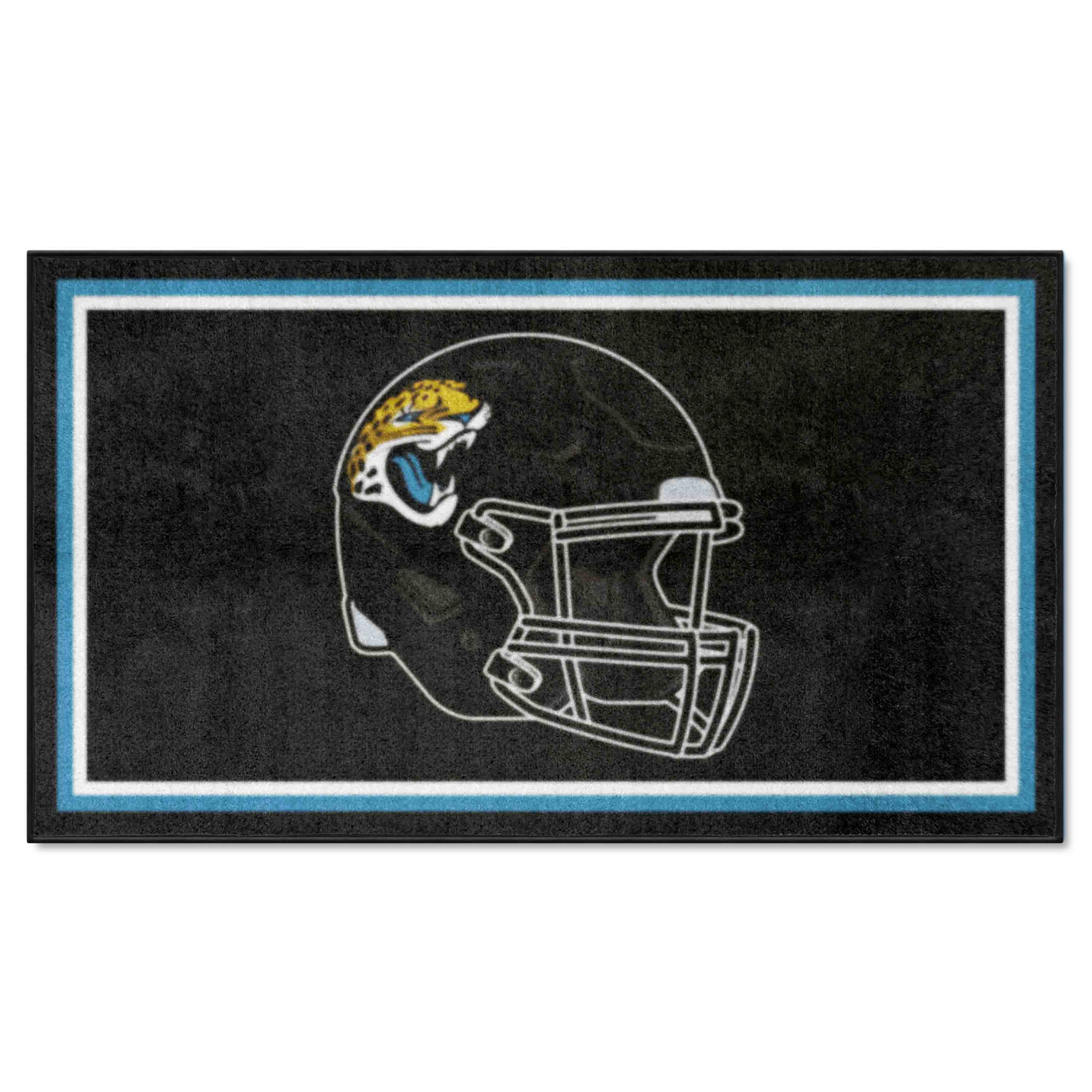 Jacksonville Jaguars 3ft. x 5ft. Plush Area Rug