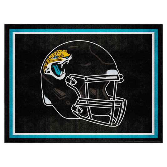 Jacksonville Jaguars 8ft. x 10 ft. Plush Area Rug