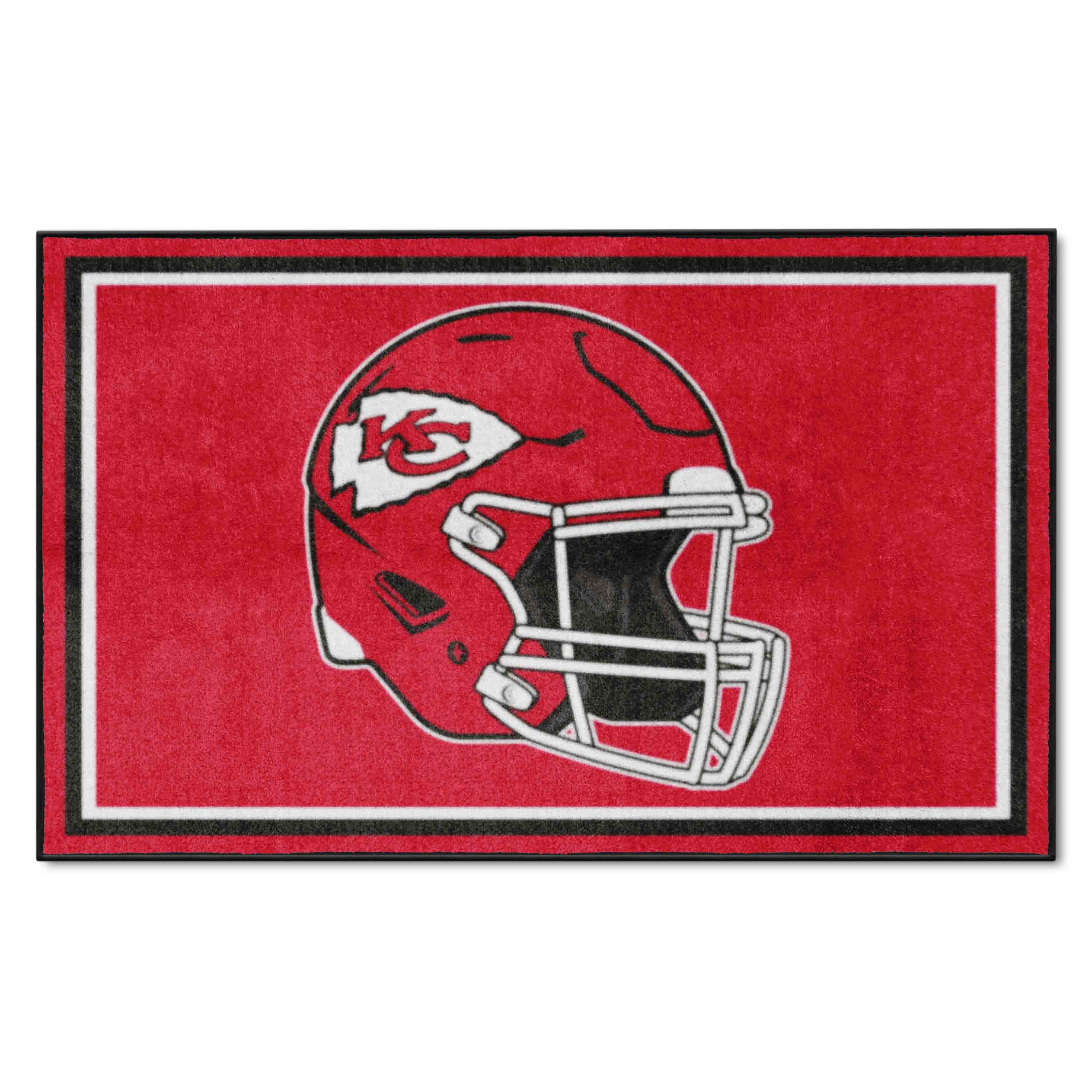 Kansas City Chiefs 4ft. x 6ft. Plush Area Rug