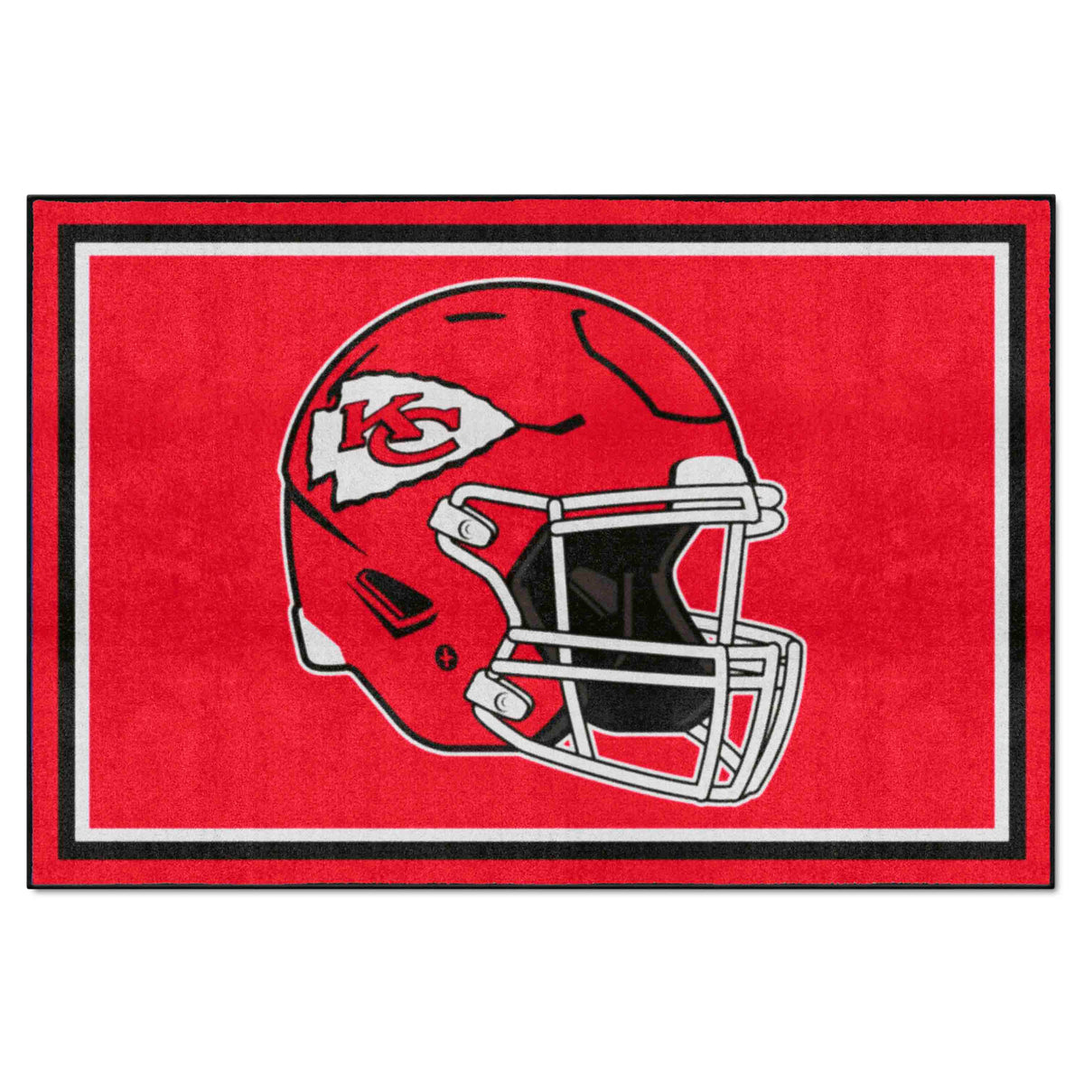 Kansas City Chiefs 5ft. x 8 ft. Plush Area Rug