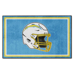 Los Angeles Chargers 4ft. x 6ft. Plush Area Rug