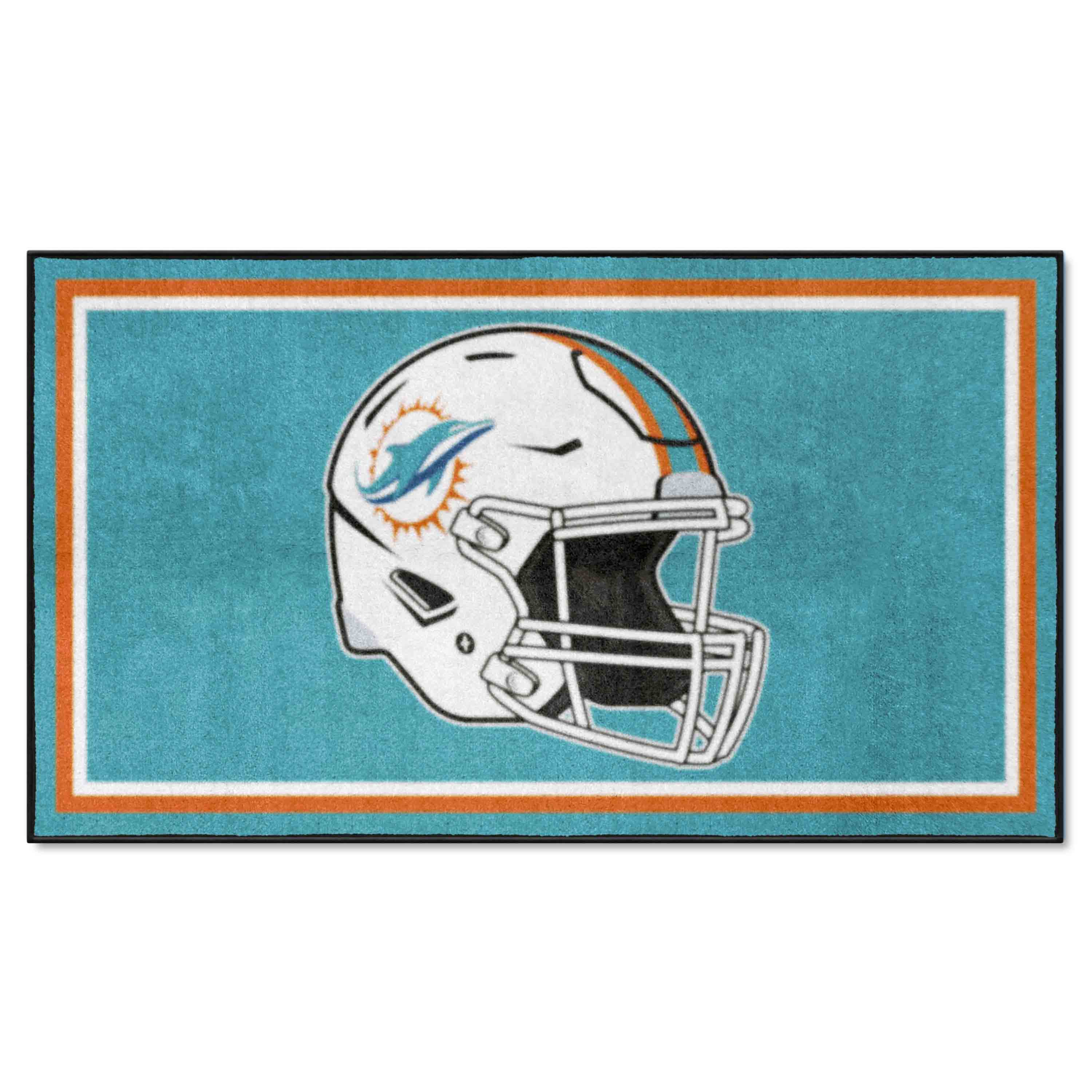 Miami Dolphins 3ft. x 5ft. Plush Area Rug