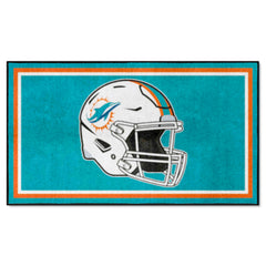 Miami Dolphins 3ft. x 5ft. Plush Area Rug