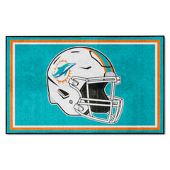 Miami Dolphins 4ft. x 6ft. Plush Area Rug