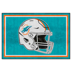 Miami Dolphins 5ft. x 8 ft. Plush Area Rug