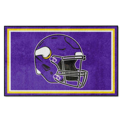 Minnesota Vikings 4ft. x 6ft. Plush Area Rug