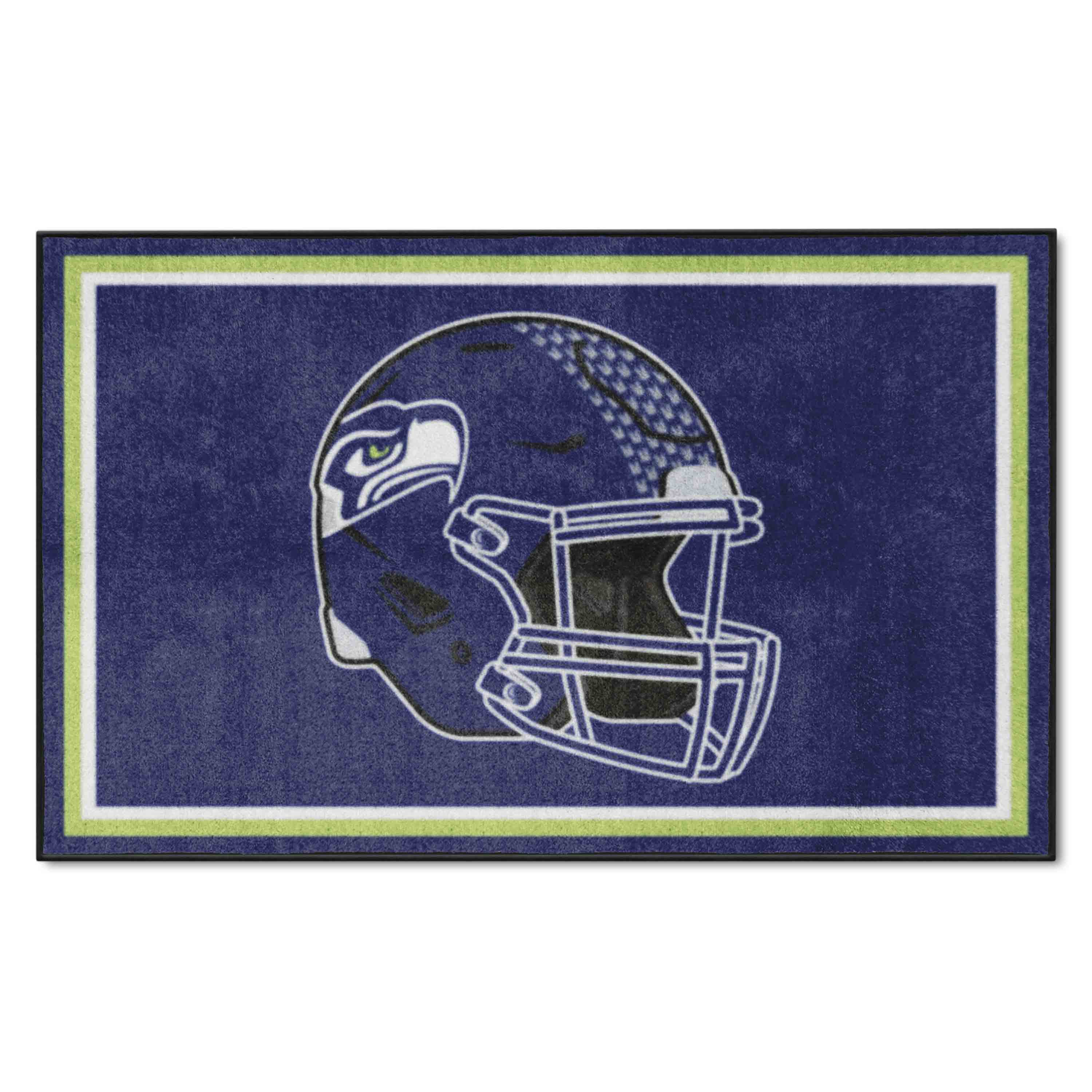 Seattle Seahawks 4ft. x 6ft. Plush Area Rug