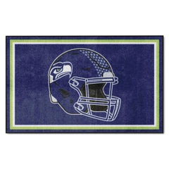 Seattle Seahawks 4ft. x 6ft. Plush Area Rug