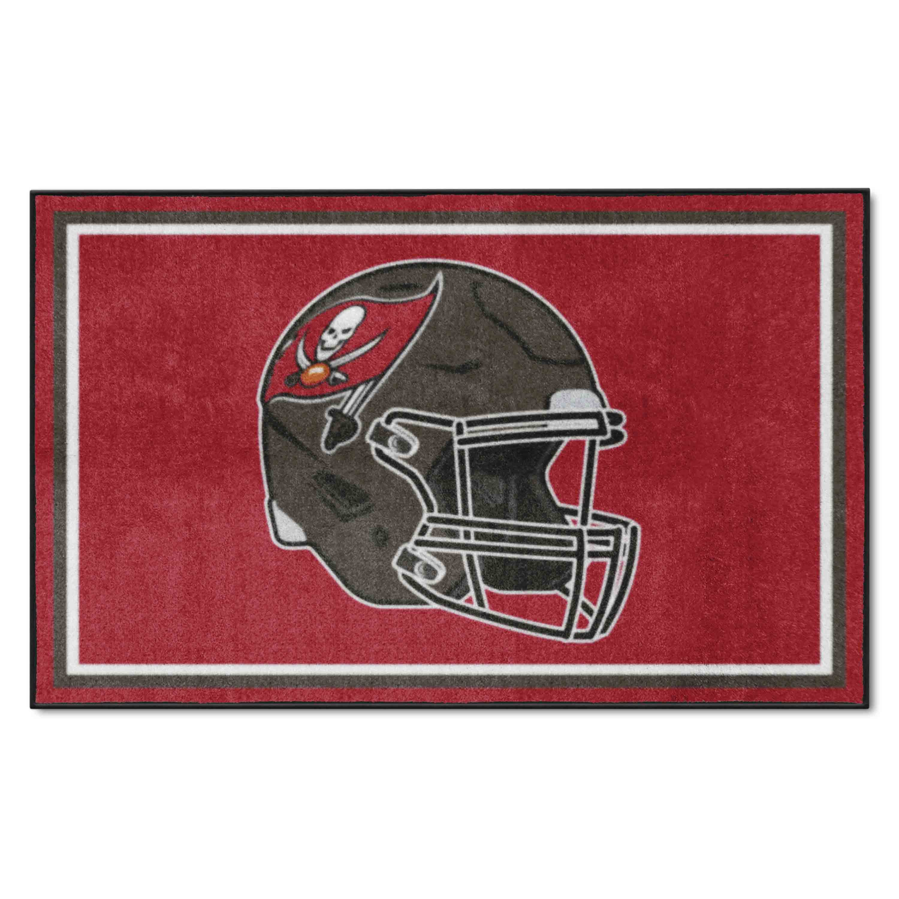 Tampa Bay Buccaneers 4ft. x 6ft. Plush Area Rug