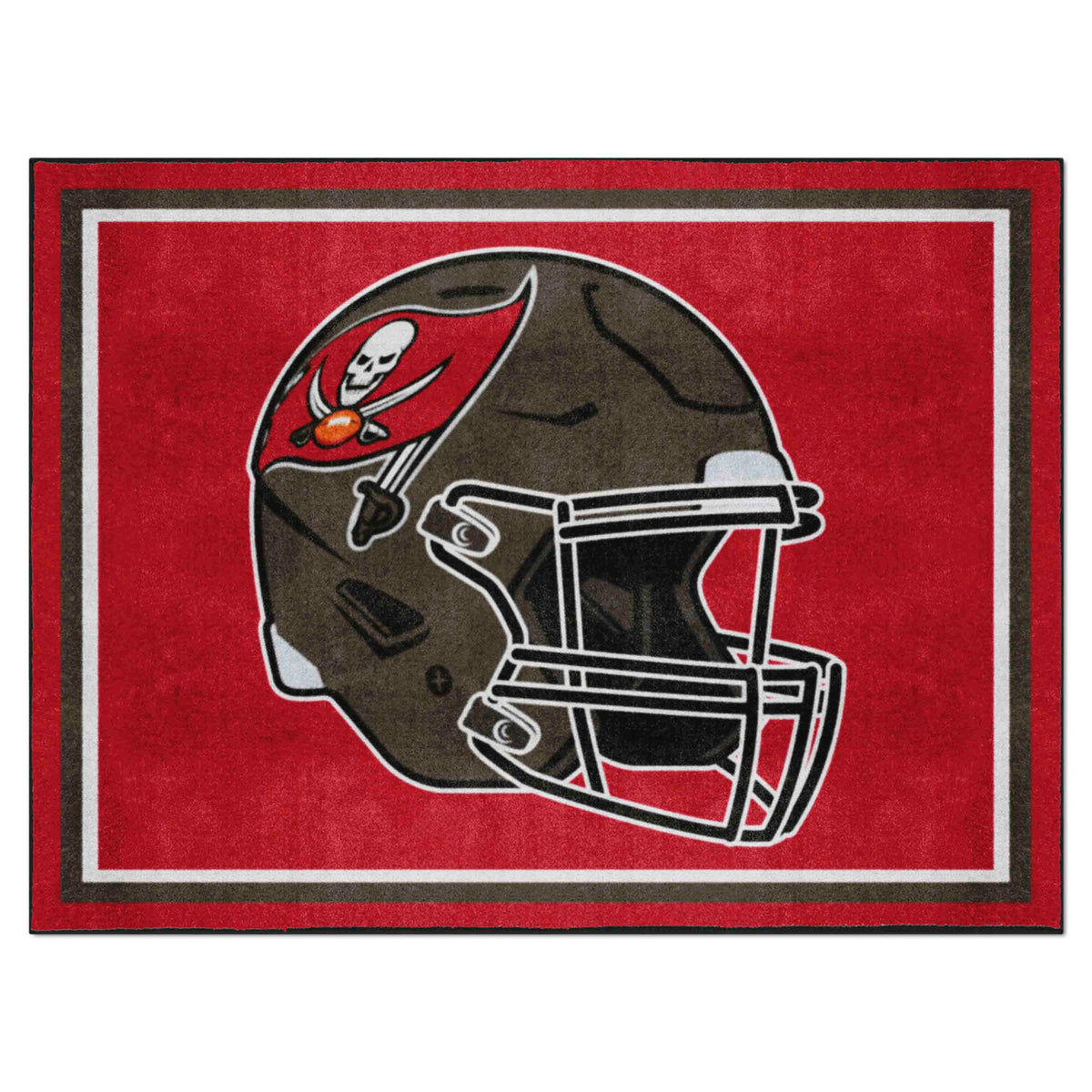 Tampa Bay Buccaneers 8ft. x 10 ft. Plush Area Rug