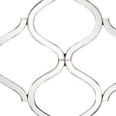 Interlocking Mirrored Curved Shapes With Beveled Edge