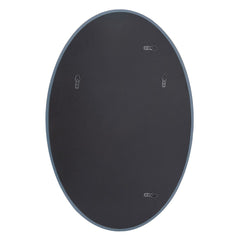 Oval Shaped Frameless Mirror