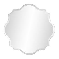 36" Quatrefoil Unframed Accent Mirror