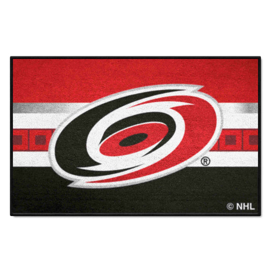 Carolina Hurricanes Starter Mat Accent Rug - 19in. x 30in. - Carolina Hurricanes