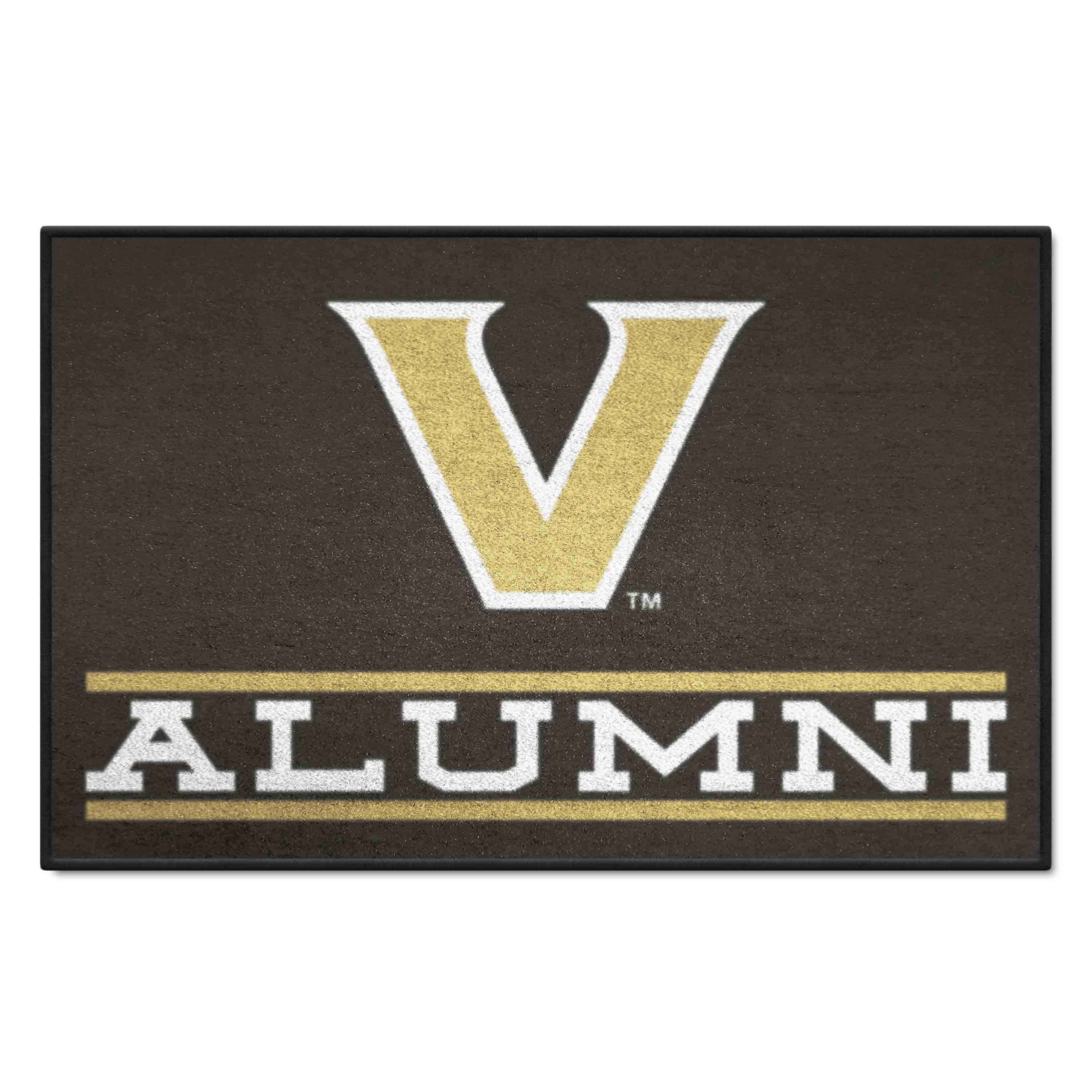 Vanderbilt Commodores Starter Mat Accent Rug - 19in. x 30in. Alumni Starter Mat