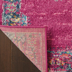 4' X 6' Fuchsia Power Loom Area Rug - Homeroots