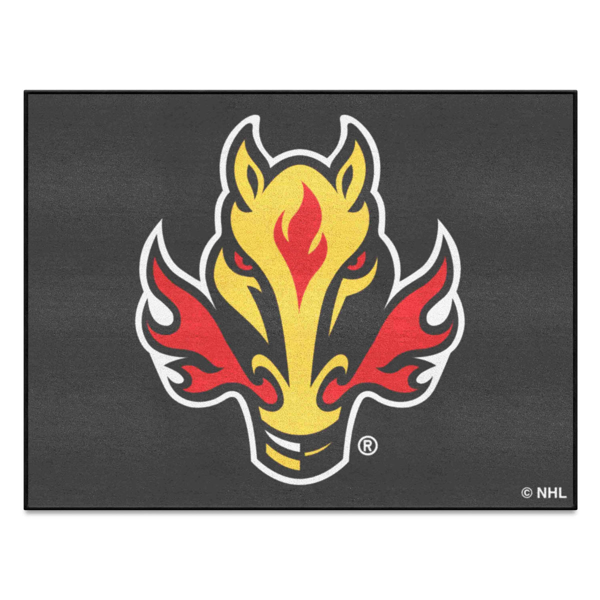 Calgary Flames All-Star Rug - 34 in. x 42.5 in. - Calgary Flames