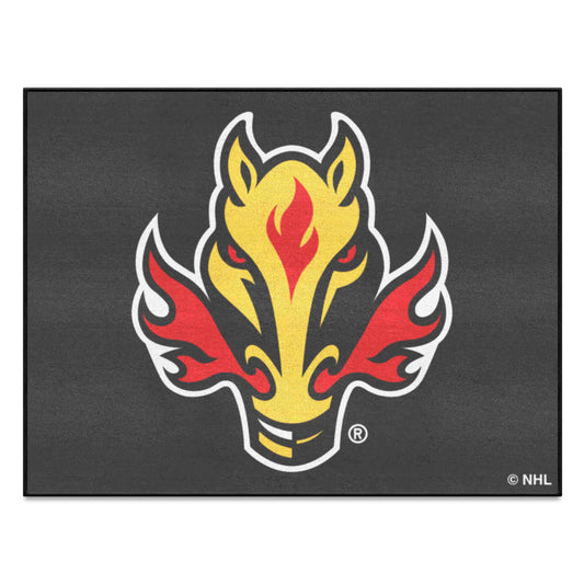 Calgary Flames All-Star Rug - 34 in. x 42.5 in.