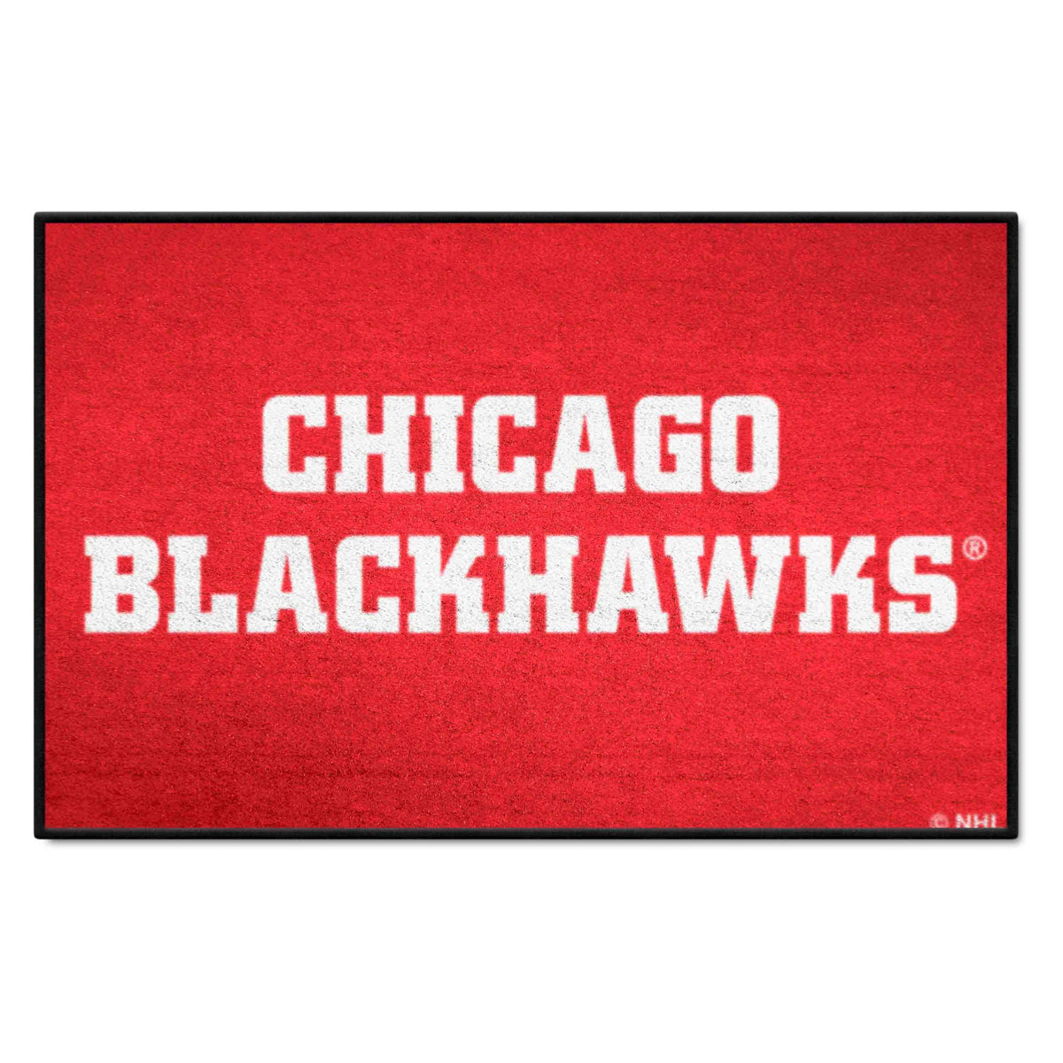 Chicago Blackhawks Starter Mat Accent Rug - 19in. x 30in. - Chicago Blackhawks