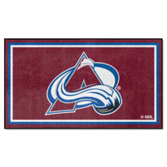 Colorado Avalanche 3ft. x 5ft. Plush Area Rug