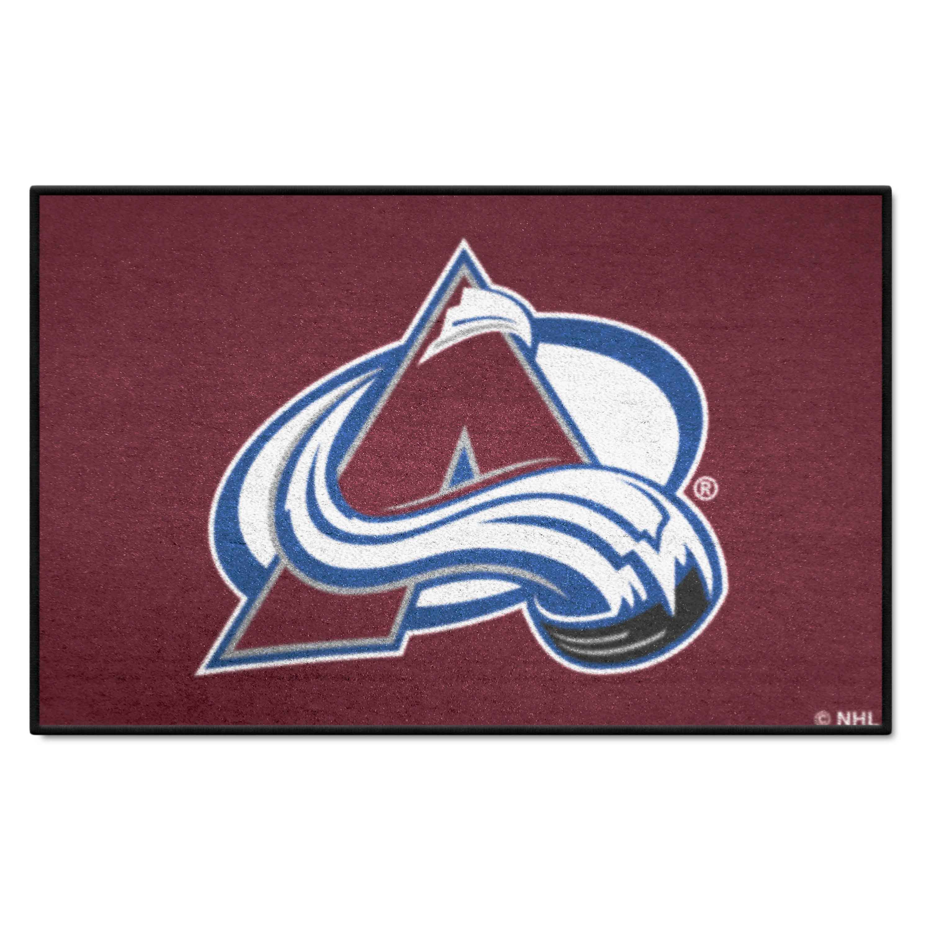 Colorado Avalanche Starter Mat Accent Rug - 19in. x 30in. - Colorado Avalanche