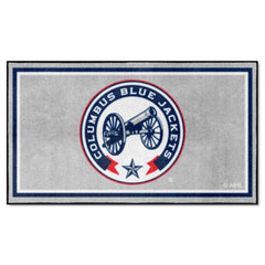 Columbus Blue Jackets 3ft. x 5ft. Plush Area Rug