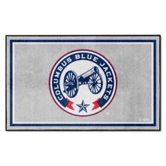 Columbus Blue Jackets 4ft. x 6ft. Plush Area Rug