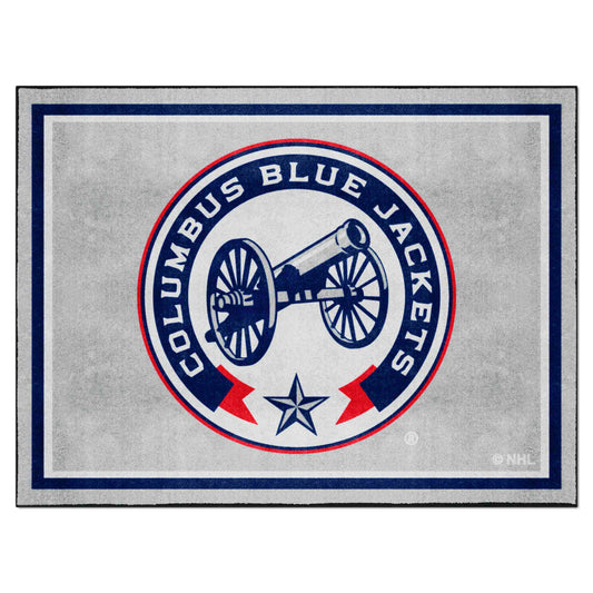 Columbus Blue Jackets 8ft. x 10 ft. Plush Area Rug