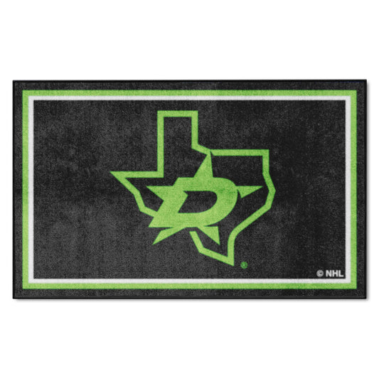 Dallas Stars 4ft. x 6ft. Plush Area Rug - Dallas Stars