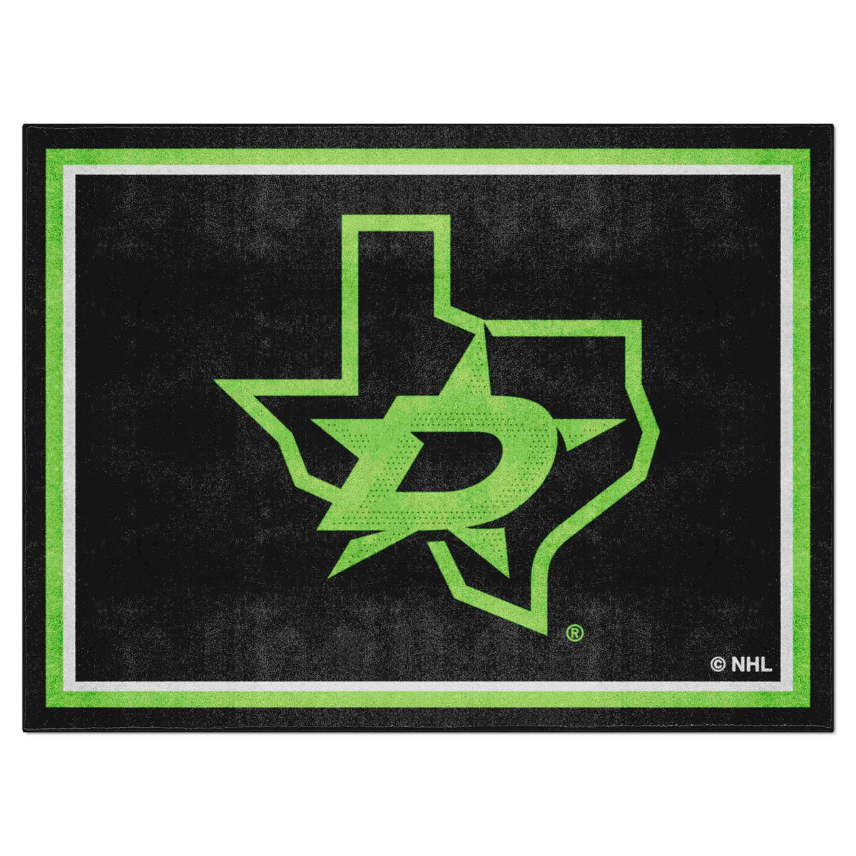 Dallas Stars 8ft. x 10 ft. Plush Area Rug - Dallas Stars