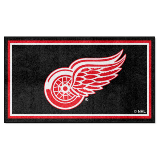 Detroit Red Wings 3ft. x 5ft. Plush Area Rug