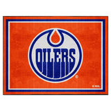 Edmonton Oilers 8ft. x 10 ft. Plush Area Rug