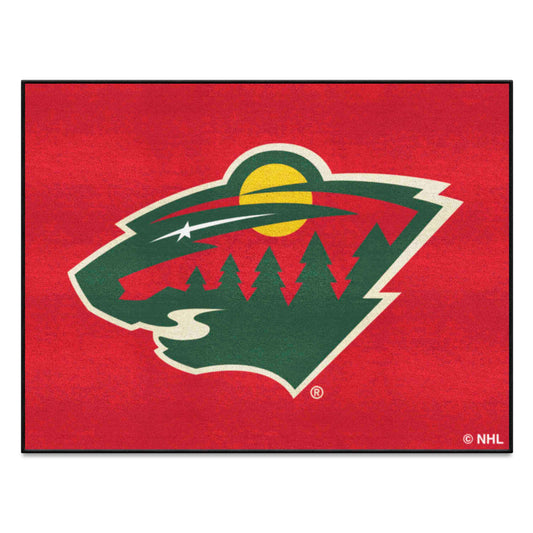 Minnesota Wild All-Star Rug - 34 in. x 42.5 in.