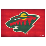 Minnesota Wild Ulti-Mat Rug - 5ft. x 8ft. - Minnesota Wild