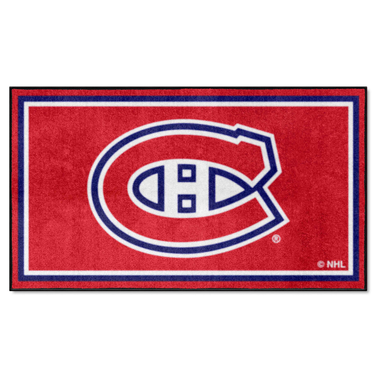 Montreal Canadiens 3ft. x 5ft. Plush Area Rug - Montreal Canadiens