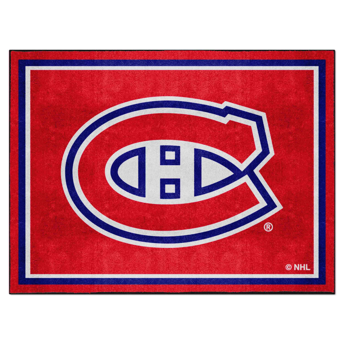 Montreal Canadiens 8ft. x 10 ft. Plush Area Rug - Montreal Canadiens