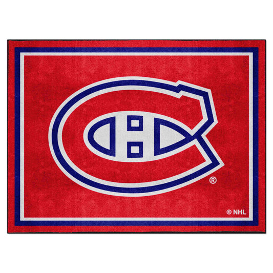 Montreal Canadiens 8ft. x 10 ft. Plush Area Rug