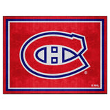 Montreal Canadiens 8ft. x 10 ft. Plush Area Rug - Montreal Canadiens