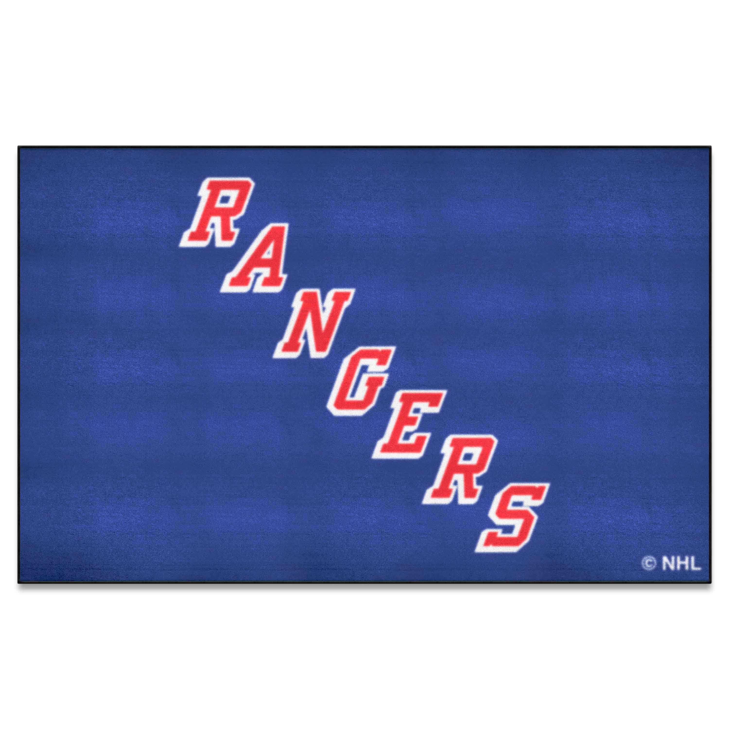 New York Rangers Ulti-Mat Rug - 5ft. x 8ft. - New York Rangers