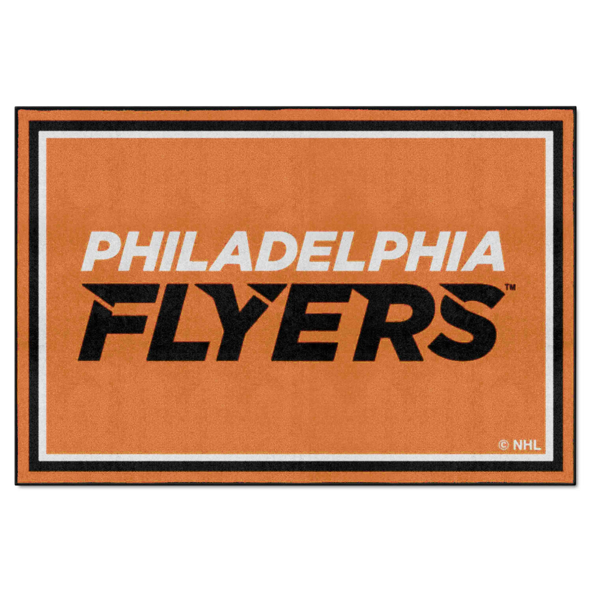 Philadelphia Flyers 5ft. x 8 ft. Plush Area Rug