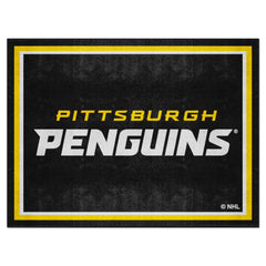 Pittsburgh Penguins 8ft. x 10 ft. Plush Area Rug