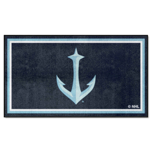 Seattle Kraken 3ft. x 5ft. Plush Area Rug