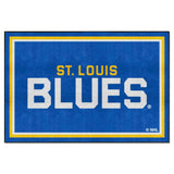 St. Louis Blues 5ft. x 8 ft. Plush Area Rug